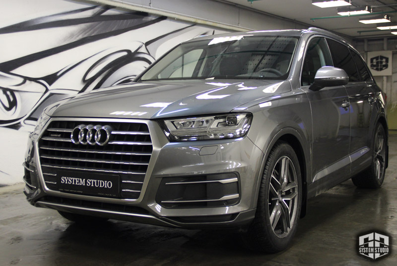 Audi Q7 Защита кузова полиуретаном Suntek ppf