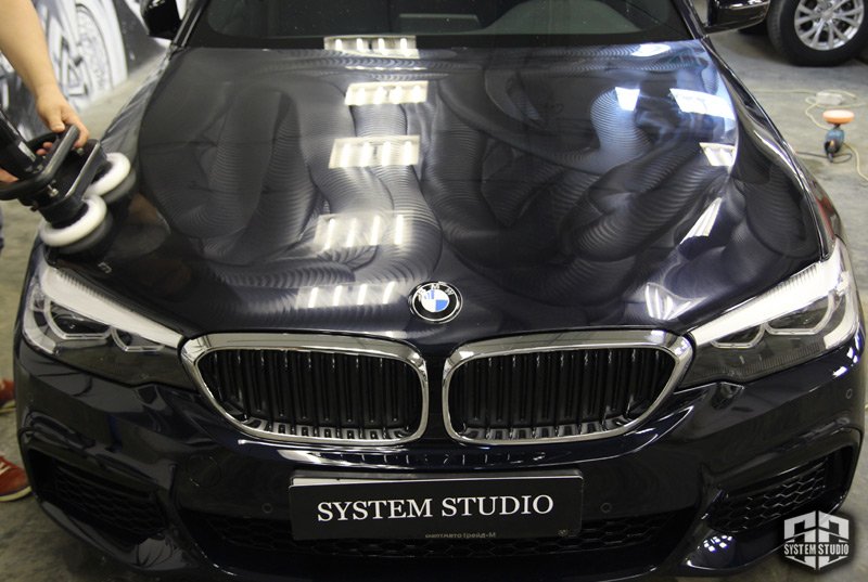 Полировка кузова и защита керамическим составом BMW 520d G30 