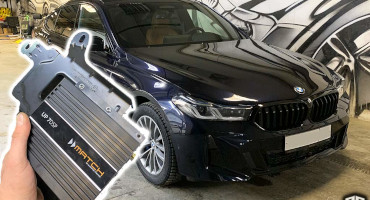 Установка усилителя процессора MATCH UP 7BMW в BMW 630d G32 G31