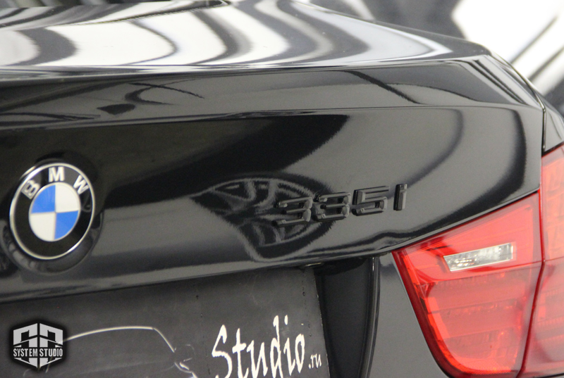 антихром эмблемы bmw - 335i в москве