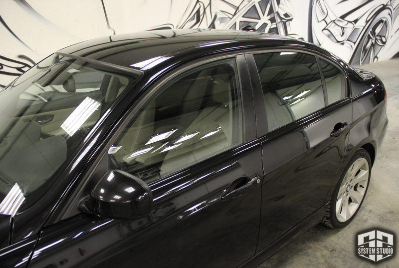 антихром bmw e90