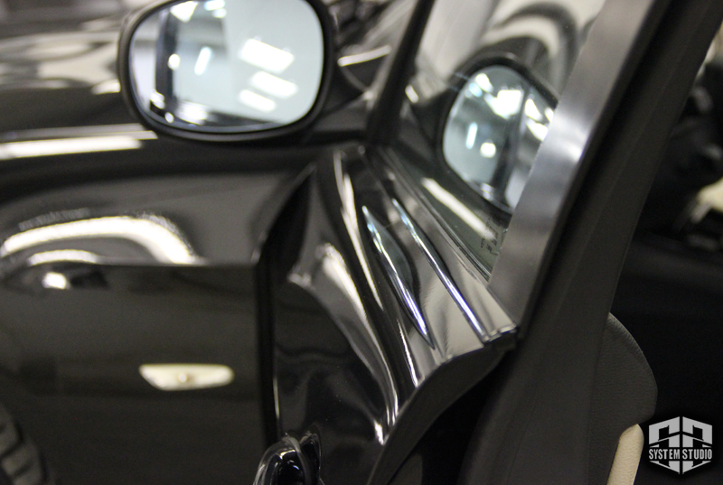 антихром оконных молдингов BMW Shadow line