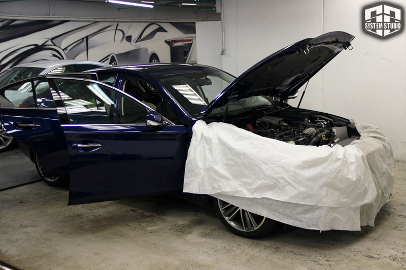 Infiniti Q50S защита от угона