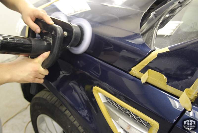 полировка Land rover freelander