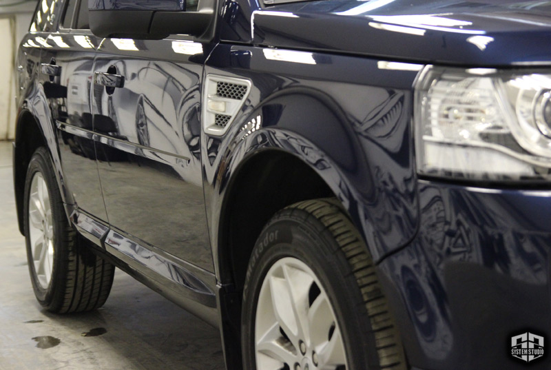 land rover freelander нанесение керамики