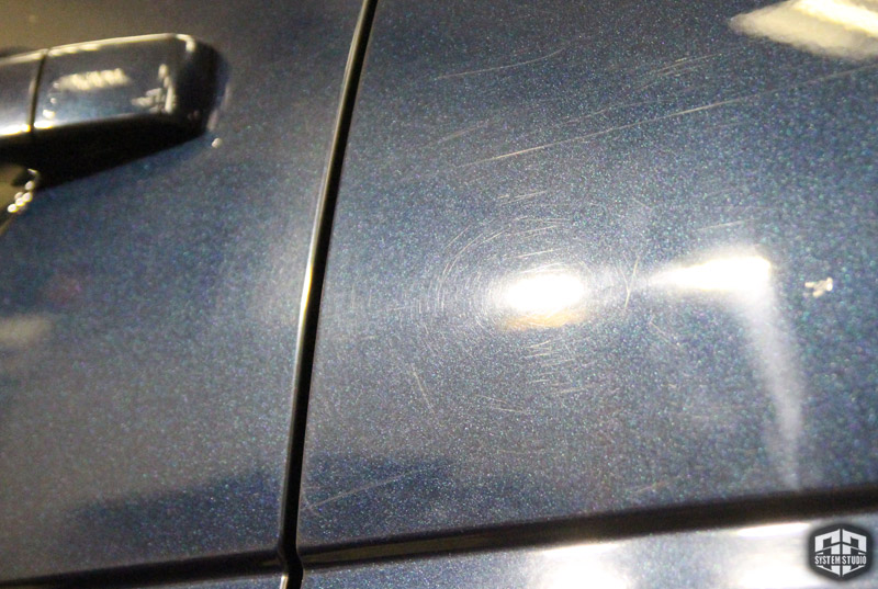 полировка царапин land rover