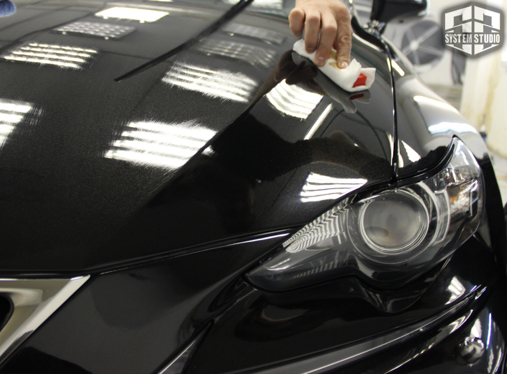 нанесение керамики лексус