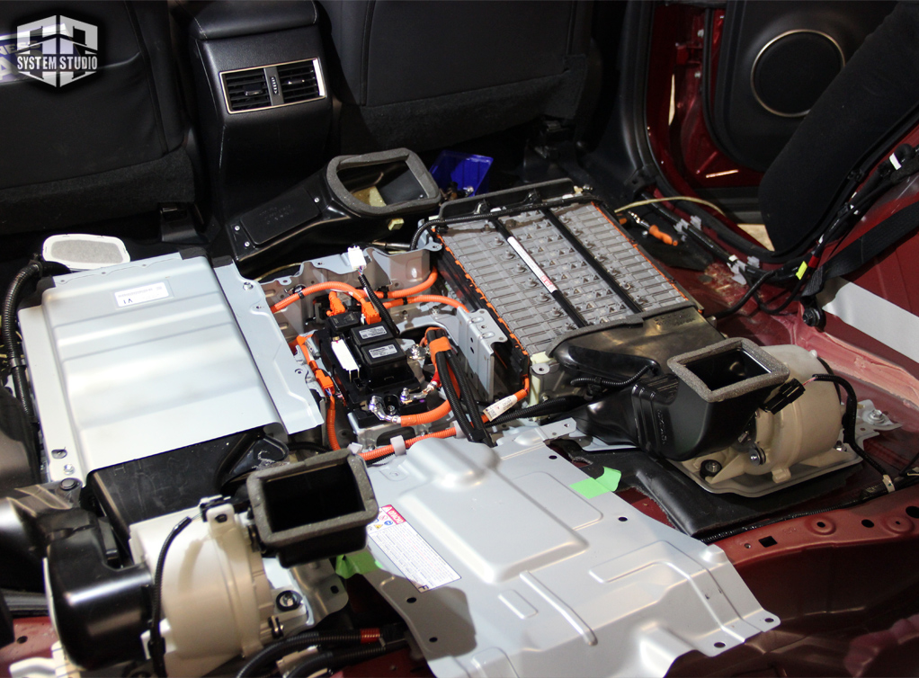 шумоизоляция гибридного лексус