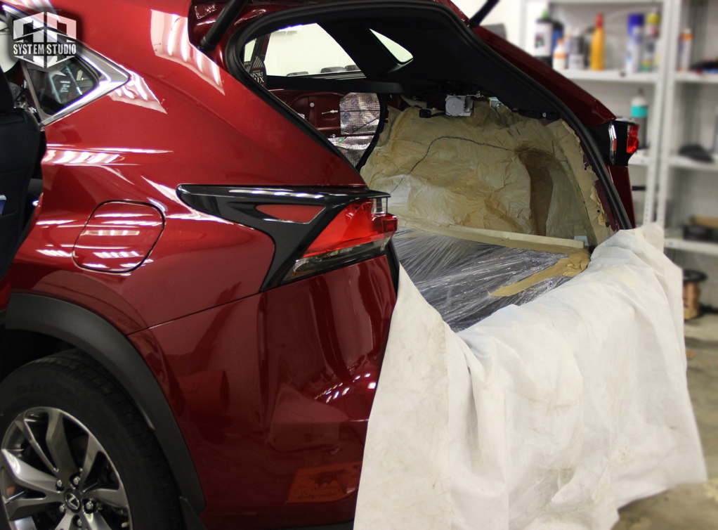 сабвуфер стелс lexus nx