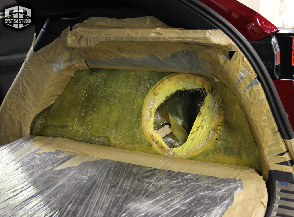 изготовление сабвуфера стелс в lexus nx лексус нх