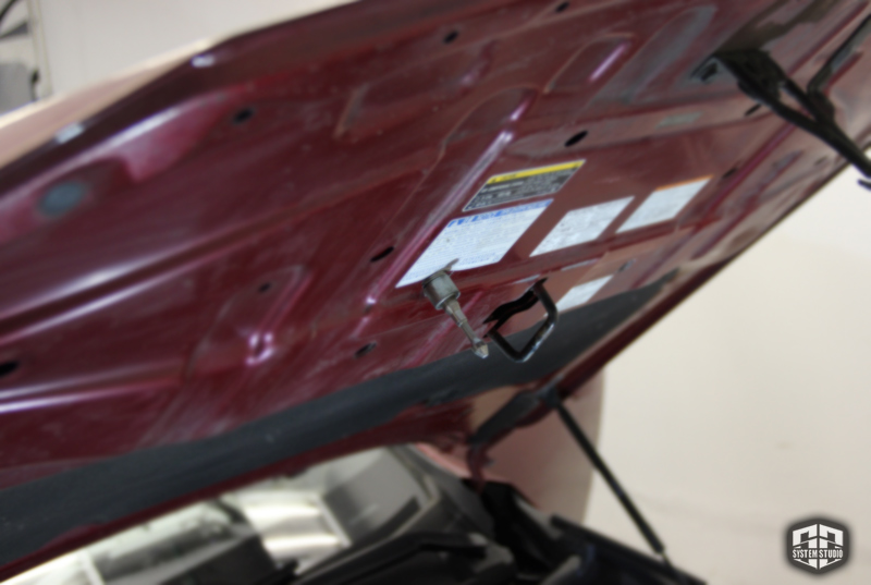 установка охранного комплекса lexus nx