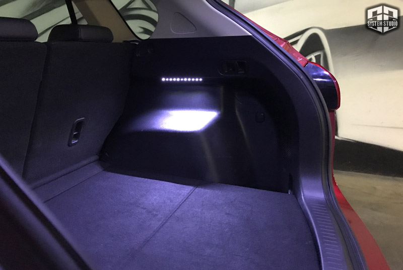 диодная подсветка багажника мазда сх5
