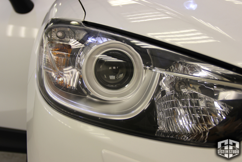 пленка на фары мазда сх5