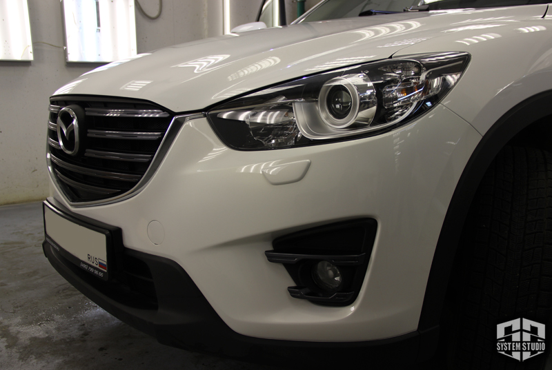 мазда сх5 бронирование передней части