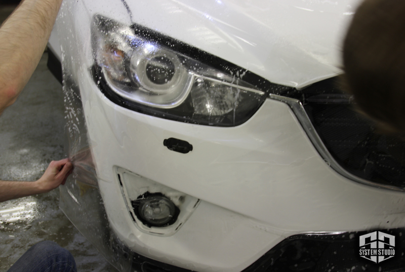 Защита бампера пленкой мазда сх5