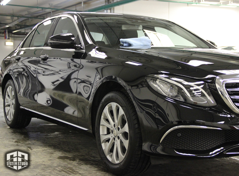 Полировка мерседес