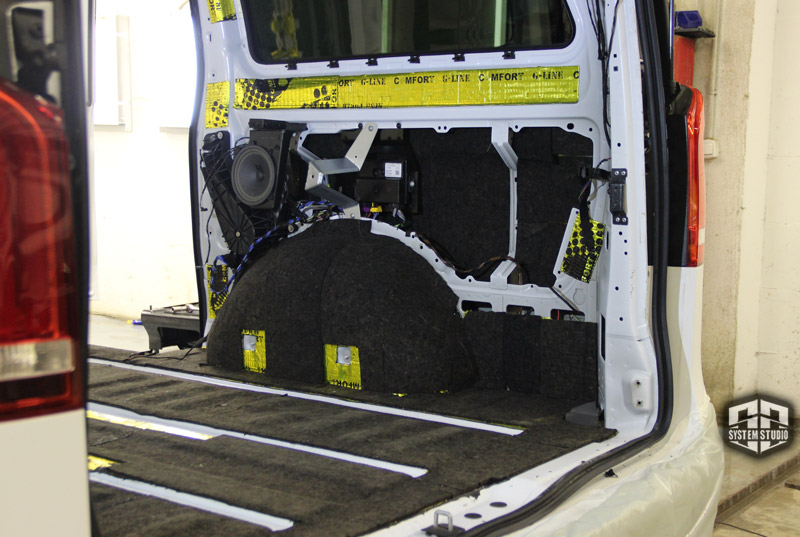 шумоизоляция арок mercedes v class