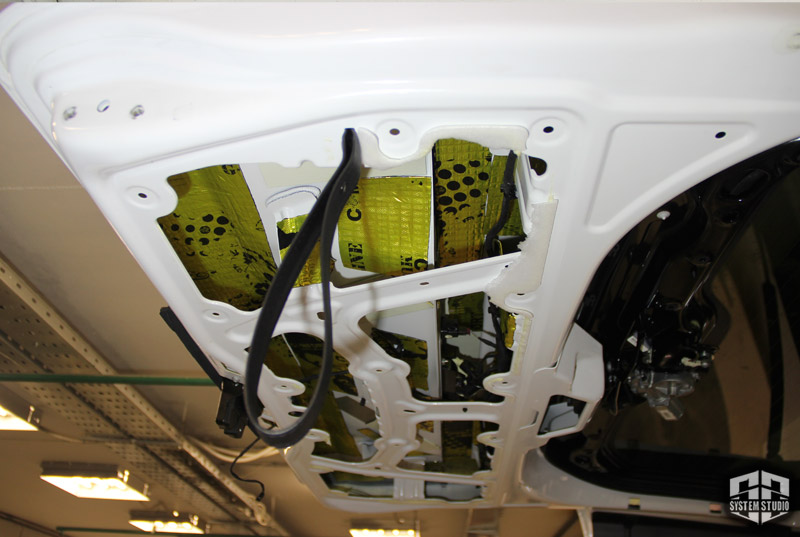 понижение шума в салоне mercedes v class