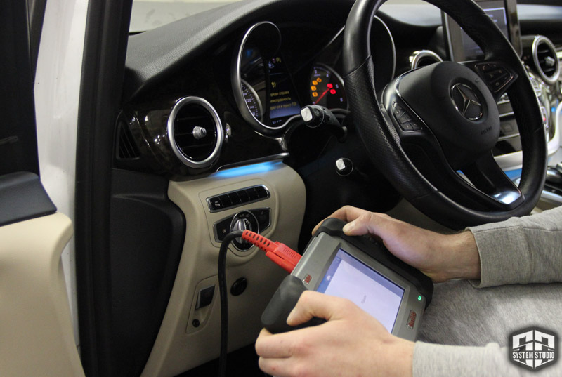 mercedes v class шумоизоляция