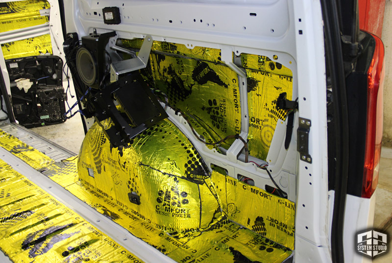 виброизоляция mercedes v class