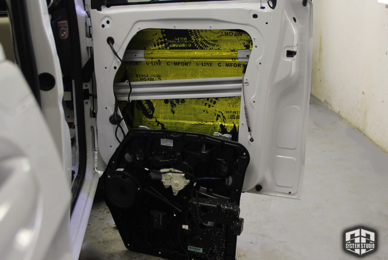 mercedes v class шумоизоляция в москве