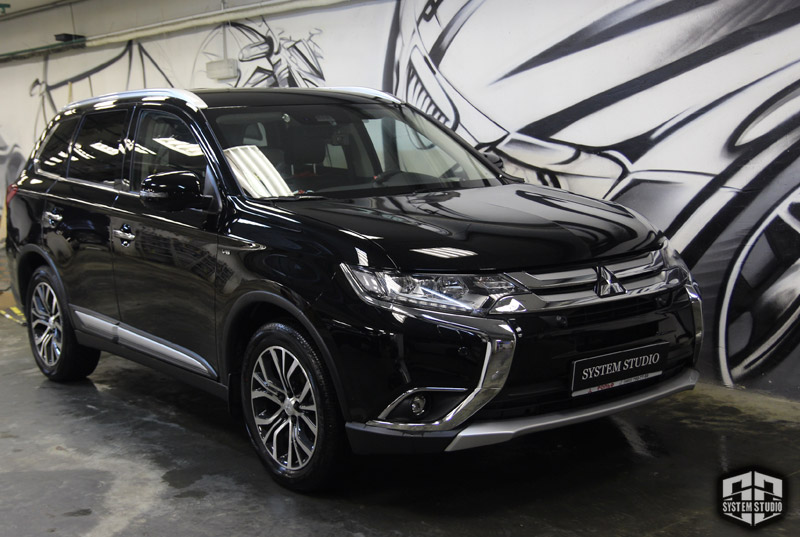 Mitsubishi Outlander GT Шумоизоляция салона