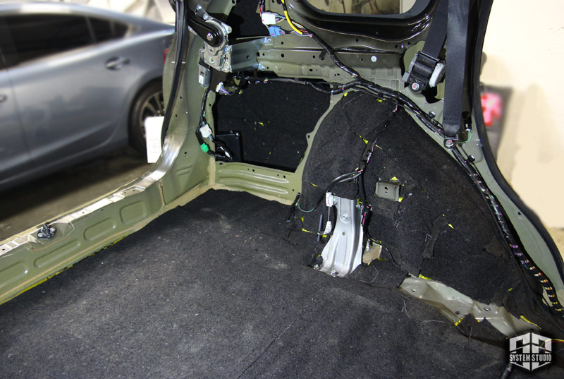 Mitsubishi Outlander GT Шумоизоляция салона