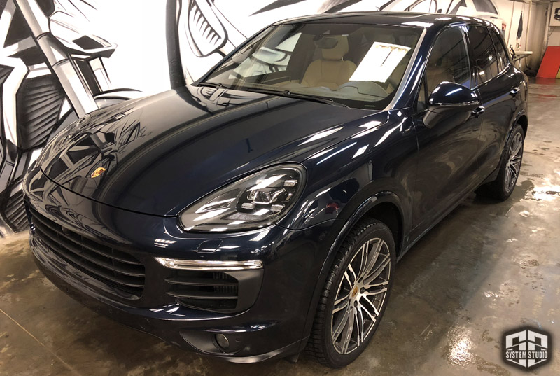 Porsche Cayenne дополнительное оборудование System Studio