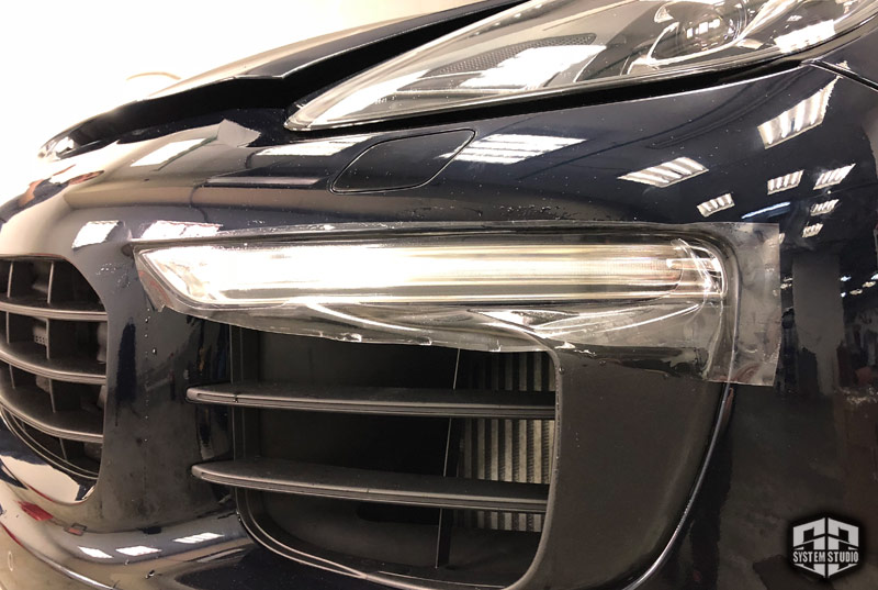 Защита полиуретаном сантек порше