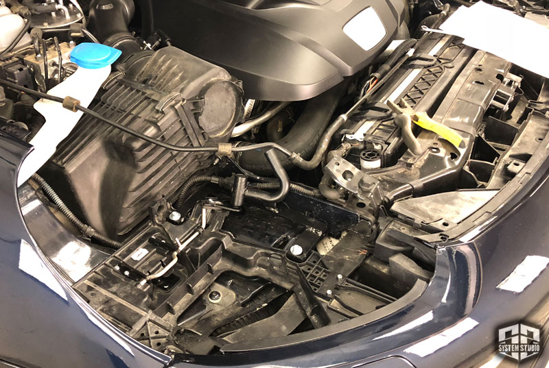 Porsche Cayenne Защита фар от кражи Дмитровское шоссе