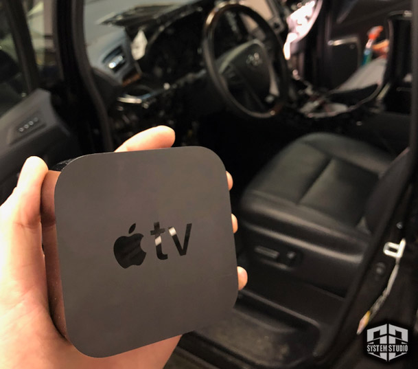 apple tv в Toyota Alphard 2017